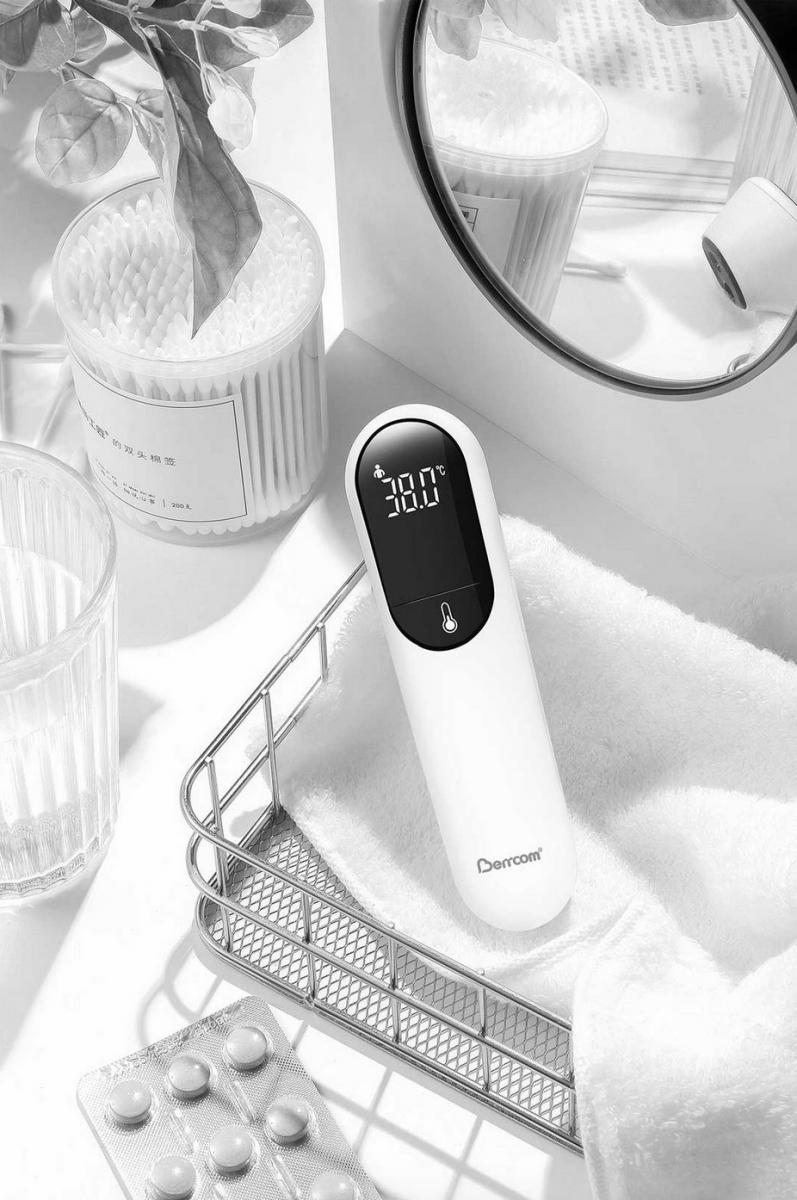 Xiaomi Berrcom Thermometer Suhu Tubuh Digital Infrared Non Contact